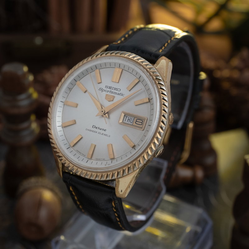 Seiko Seiko - Sportsmatic Deluxe - No reserve price - 7619-7040 - Men - 1965 vintage watch - image 3
