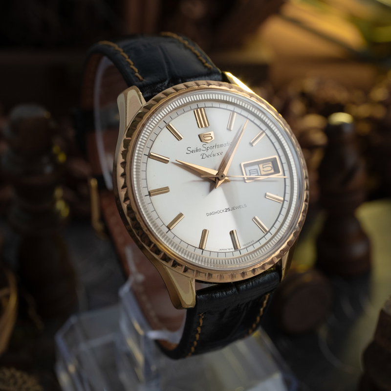 Seiko Seiko - Sportsmatic Deluxe - No reserve price - 7619-7010 - Men - 1965 vintage watch - image 4