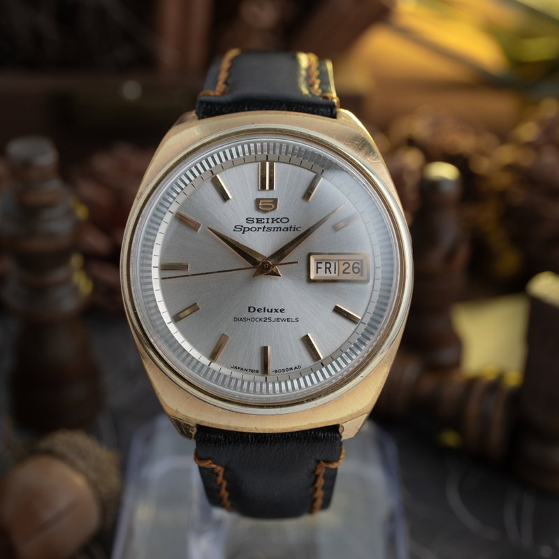 Seiko Seiko - Sportsmatic Deluxe - No reserve price - 7619-7020 - Men - 1965 vintage watch - image 2