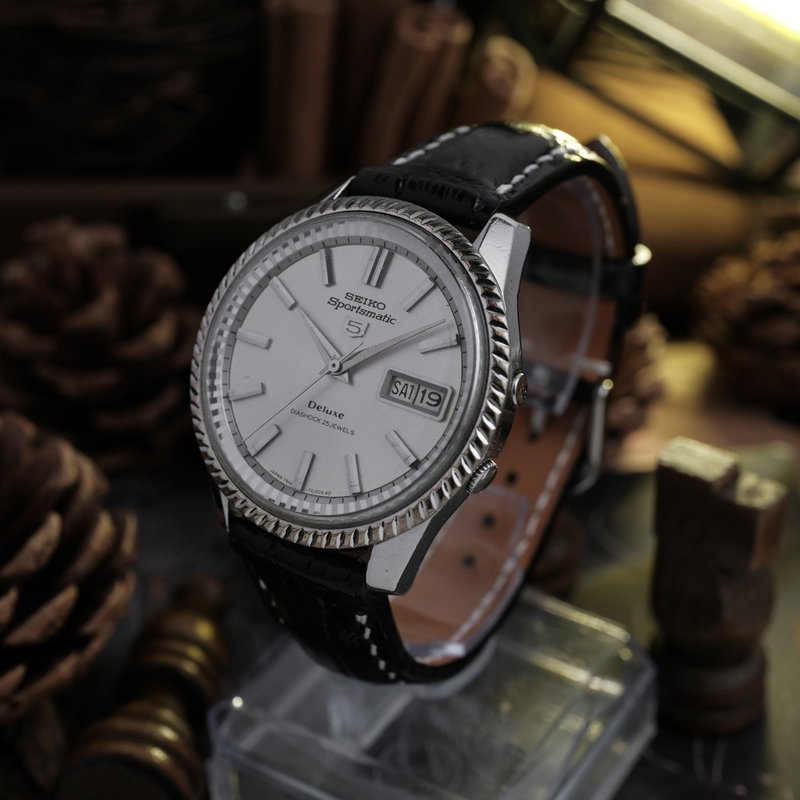 Seiko Seiko - Sportsmatic Deluxe - No reserve price - 7619-7060 - Men - 1966 vintage watch - image 1
