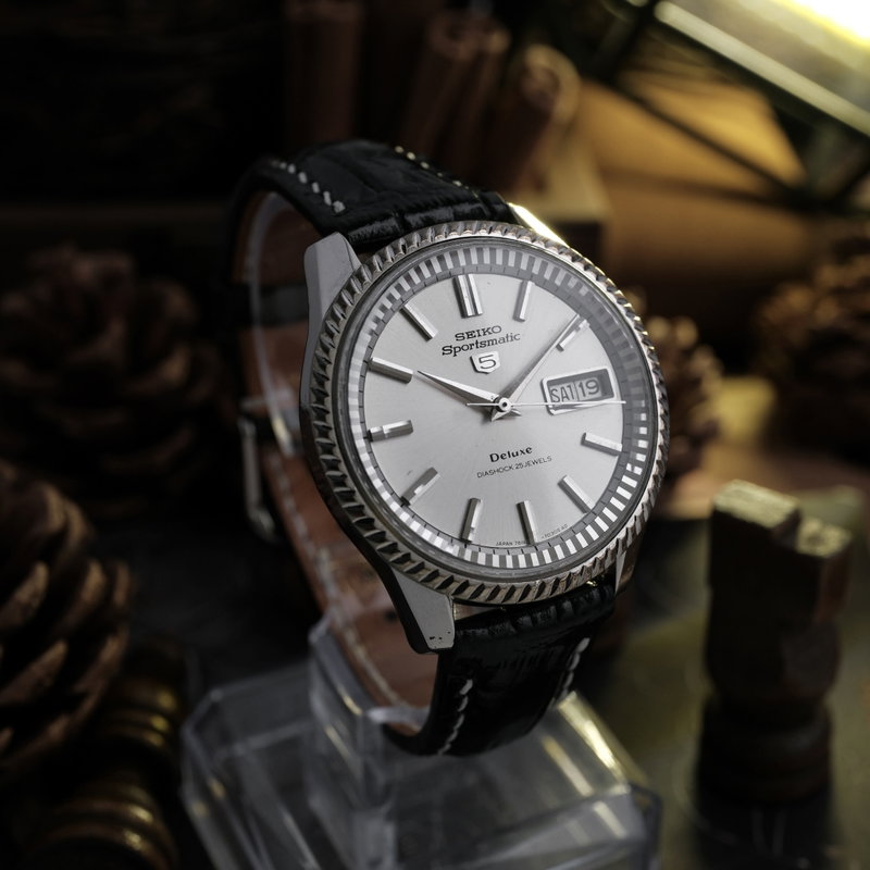 Seiko Seiko - Sportsmatic Deluxe - No reserve price - 7619-7060 - Men - 1966 vintage watch - image 4