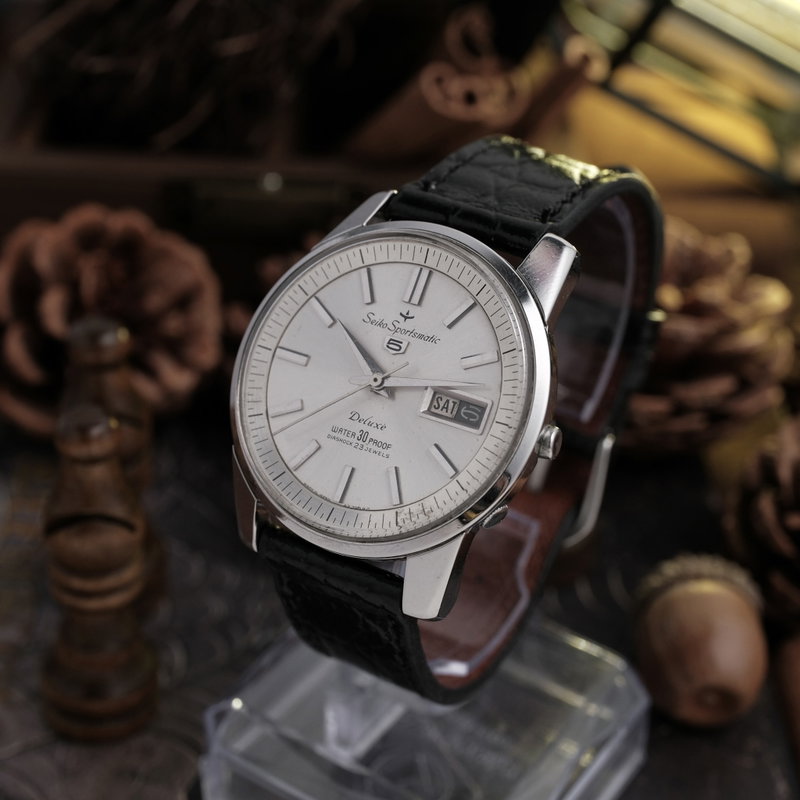 Seiko Seiko - Sportsmatic 5 Deluxe - No reserve price - 427990 - Men - 1964 vintage watch - image 11