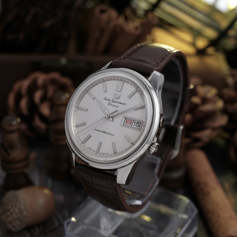 Seiko Seiko - Sportsmatic Deluxe - Sans prix de réserve - 7619-7030 - Homme - 1965 vintage watch - image 5