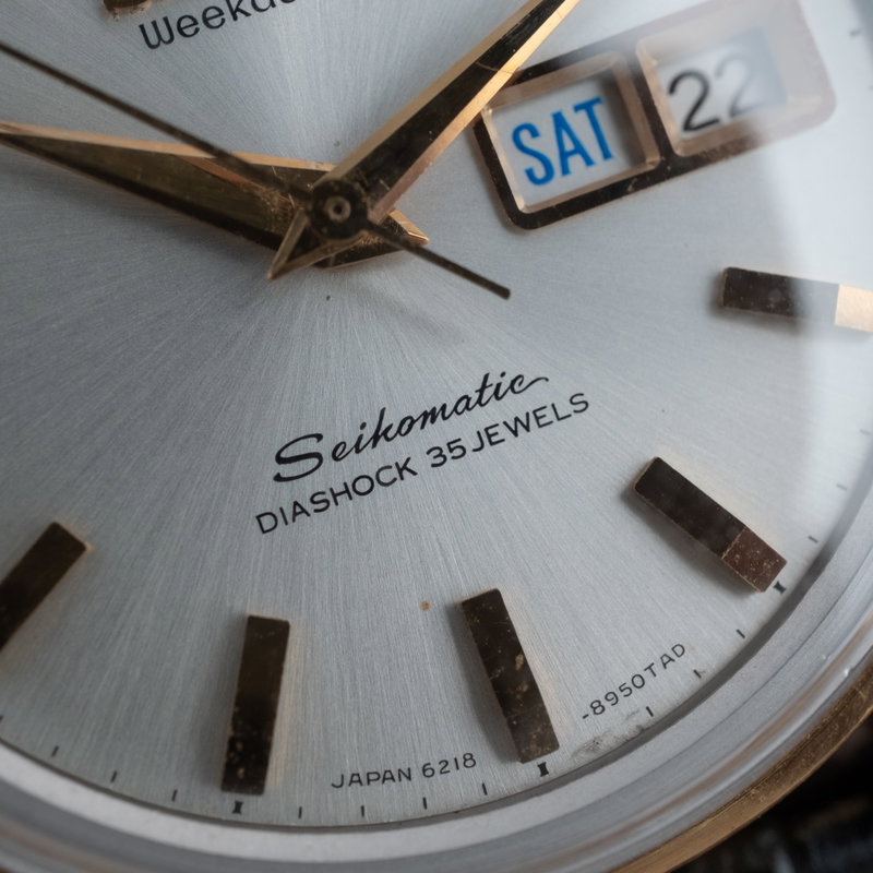 Seiko Seiko - Seikomatic Weekdater - Zonder minimumprijs - 6218-8950 - Heren - 1965 vintage watch - image 4