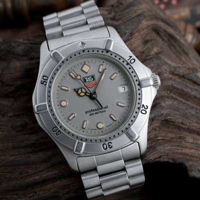 TAG Heuer - 2000 Series Professional - Ingen mindstepris - WE1211-R - Mænd - 1990-1999