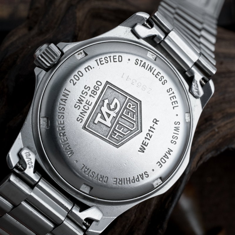TAG Heuer TAG Heuer - 2000 Professional - Ingen mindstepris - WE1211-R - Mænd - 1990-1999 vintage watch - image 8