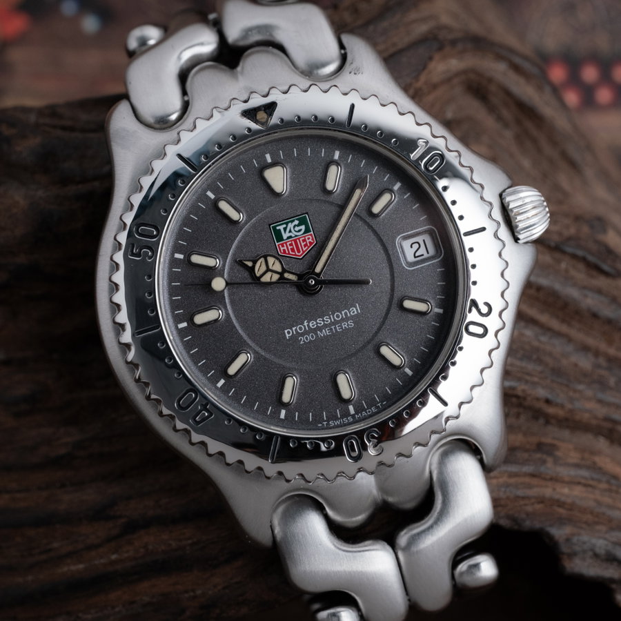 TAG Heuer TAG Heuer - S/EL Professional - No reserve price - WG1113-0 - Men - 1990-1999 vintage watch available for auction at Second Vintage