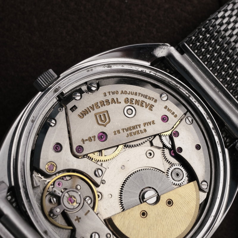 Universal Genève Universal Genève - White Shadow Date - 2810502 - Mænd - 1970 vintage watch - image 13