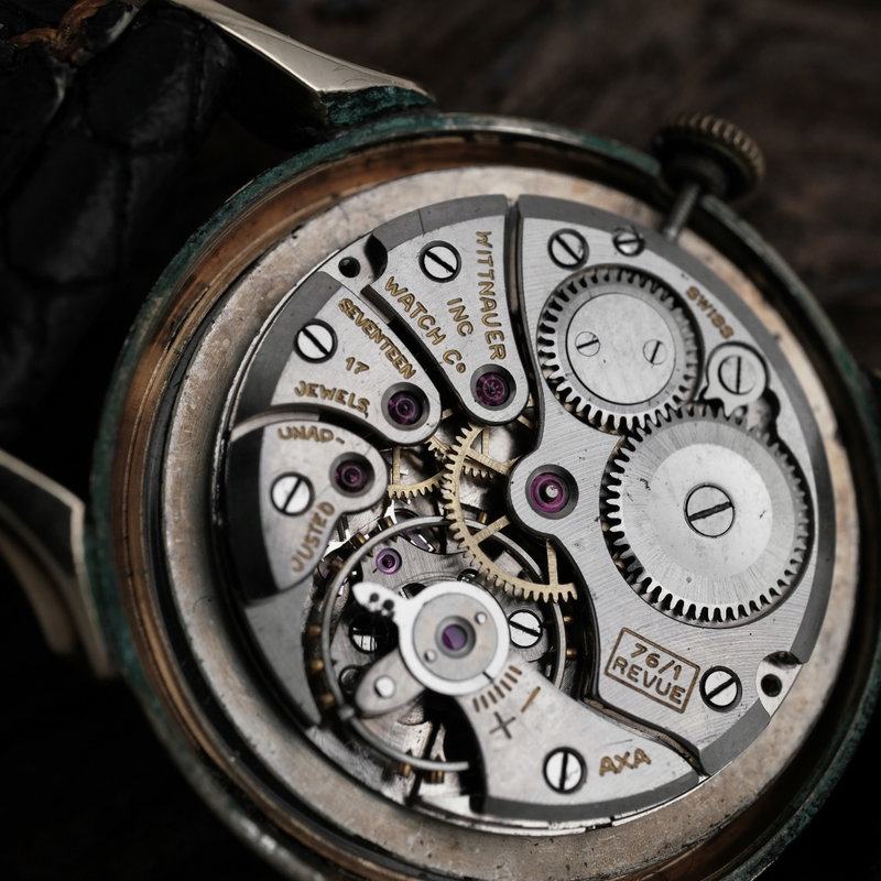 Wittnauer Wittnauer - Revue Caliber 76/1 - No reserve price - 434581 - Men - 1950-1959 vintage watch - image 18
